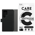 Custodia a portafoglio 2 in 1 per Samsung Galaxy S24 Ultra PanzerGlass Care Tango - Compatibile con MagSafe - Nera