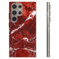 Samsung Galaxy S24 Ultra Custodia TPU - Marmo Rosso