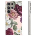 Samsung Galaxy S24 Ultra Custodia TPU - Fiori Romantici