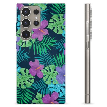 Samsung Galaxy S24 Ultra Custodia TPU - Fiore Tropicale