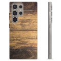 Samsung Galaxy S24 Ultra Custodia TPU - Legno