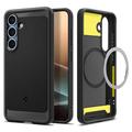 Custodia in TPU Samsung Galaxy S25 Spigen Rugged Armor Mag - Nera