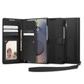 Custodia Samsung Galaxy S25 Ultra Spigen Wallet S - Nera