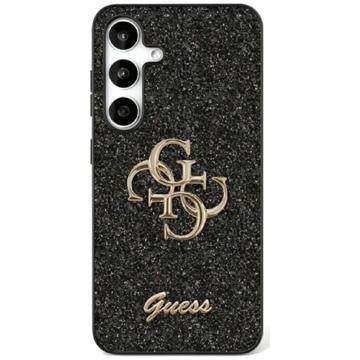 Custodia Guess Fixed Glitter 4G Metal Logo per Samsung Galaxy S25+