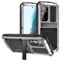 Samsung Galaxy S25+ R-Just Custodia Premium con Kickstand e protezione dello schermo in vetro temperato