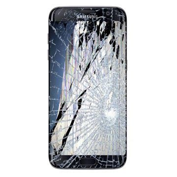 Riparazione del Display LCD e del Touch Screen del Samsung Galaxy S7 Edge (GH97-18533A) - Nero