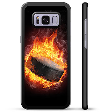 Cover protettiva per Samsung Galaxy S8+ - Hockey su ghiaccio