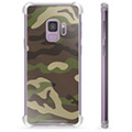 Custodia Ibrida per Samsung Galaxy S9 - Camouflage