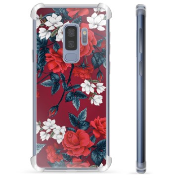 Custodia ibrida per Samsung Galaxy S9+ - Fiori vintage