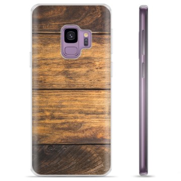 Custodia in TPU per Samsung Galaxy S9 - Legno