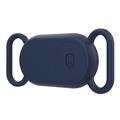 Custodia in silicone Samsung Galaxy SmartTag 2 per collare per animali domestici - blu