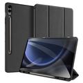 Custodia Smart Folio Tri-Fold Dux Ducis Domo per Samsung Galaxy Tab S9 FE+ - Nera