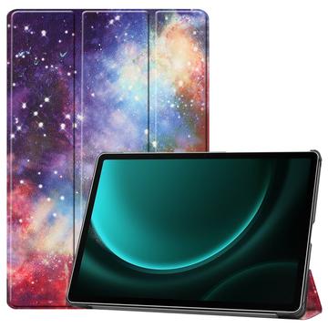 Custodia Smart Folio serie Tri-Fold per Samsung Galaxy Tab S9 FE+ - Galassia