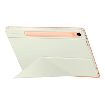 Samsung Galaxy Tab S9/S9 FE Smart Book Cover EF-BX710POEGWW - Bianco / Arancione