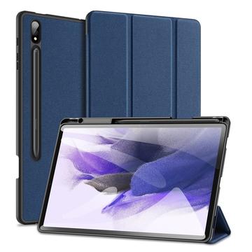 Custodia Smart Folio Tri-Fold Dux Ducis Domo per Samsung Galaxy Tab S9+ - Blu