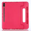 Custodia antiurto per bambini per Samsung Galaxy Tab S9+/S9 FE+ - Rosa Neon