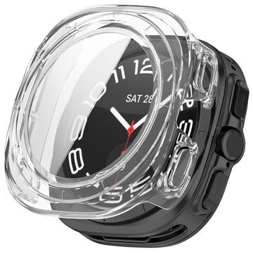 Custodia in Plastica con Pellicola Salvaschermo per Samsung Galaxy Watch Ultra - 47mm - Chiara