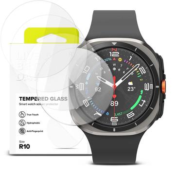 Proteggi Schermo in Vetro Temperato Ringke TG per Samsung Galaxy Watch Ultra - 47mm - 4 Pezzi. - Chiaro