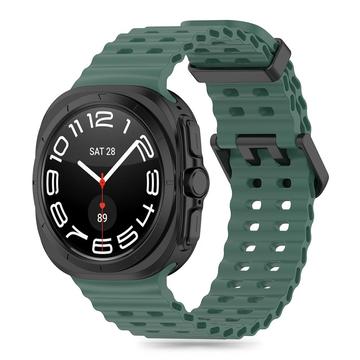 Cinturino in TPU Samsung Galaxy Watch Ultra Tech-Protect Iconband Pro - 47mm - Verde militare