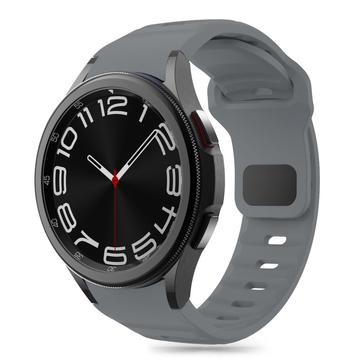 Cinturino in silicone Tech-Protect IconBand Line per Samsung Galaxy Watch4/5/5 Pro/6/7/FE - Grigio