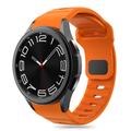 Samsung Galaxy Watch4/5/5 Pro/6/7/FE Cinturino in silicone Tech-Protect IconBand Line - Arancione