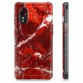 Custodia in TPU per Samsung Galaxy Xcover 5 - Marmo rosso