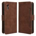 Custodia a Portafoglio Serie Cardholder per Samsung Galaxy Xcover7 - Marrone