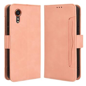 Custodia a Portafoglio Serie Cardholder per Samsung Galaxy Xcover7 - Rosa