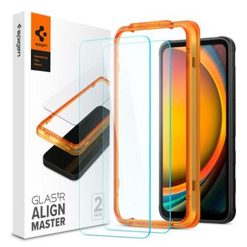 Pellicola salvaschermo Spigen ALM Glas.tR per Samsung Galaxy Xcover7 - 2 pz.