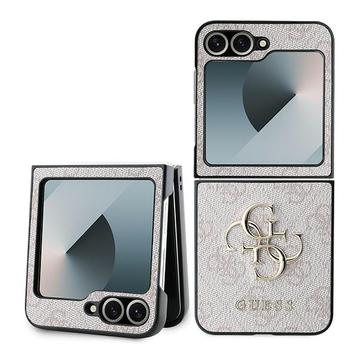 Custodia Ibrida Guess 4G Big Metal Logo per Samsung Galaxy Z Flip6 - Rosa