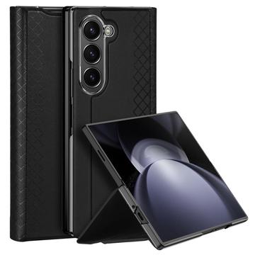  Custodia Flip Dux Ducis Bril per Samsung Galaxy Z Fold6 - Nera