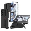 Samsung Galaxy Z Fold6 GKK Custodia ibrida magnetica con portacarte, cursore per fotocamera