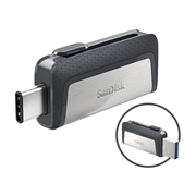 Unità flash USB tipo C SanDisk Ultra Dual Drive SDDDC2-128G-G46 - 128 GB