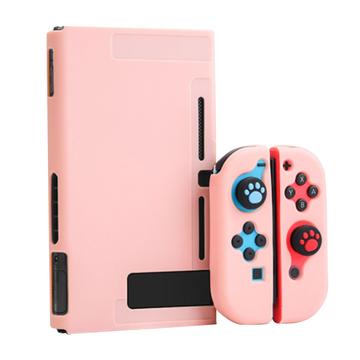 Set di custodie agganciabili resistenti ai graffi per la console Nintendo Switch Copertura protettiva del joystick in morbido silicone