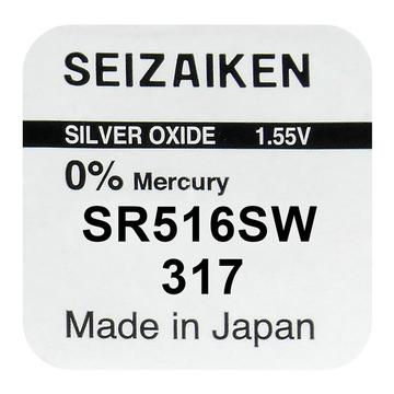 Seizaiken 317 SR516SW Batteria all\'ossido d\'argento - 1.55V