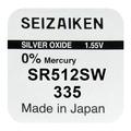 Seizaiken 335 SR512SW Batteria all'ossido d'argento - 1.55V