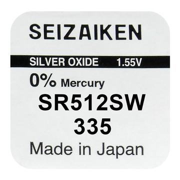 Seizaiken 335 SR512SW Batteria all\'ossido d\'argento - 1.55V