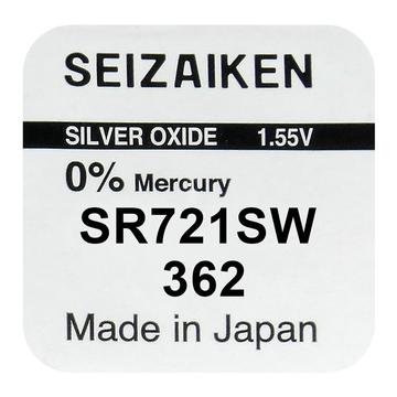 Seizaiken 362 SR721SW Batteria all\'ossido d\'argento - 1.55V