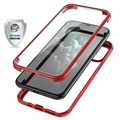 Custodia Ibrida Shine&Protect 360 per iPhone 11 Pro - Rossa / Chiara