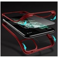 Custodia Ibrida Shine&Protect 360 per iPhone 11 Pro - Rossa / Chiara