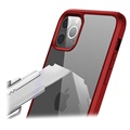 Custodia Ibrida Shine&Protect 360 per iPhone 11 Pro - Rossa / Chiara