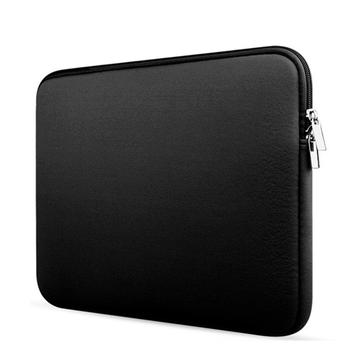 Custodia morbida per laptop con chiusura a cerniera - 15.6" - Nero