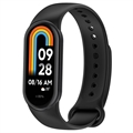 Cinturino in Silicone Morbido per Xiaomi Smart Band 8 - Nero