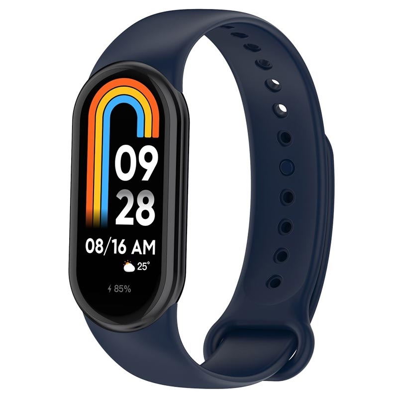 Per Xiaomi Smart Band 8 Milanese Smartwatch Cinturino da polso in metallo a  maglia fine con fibbia - nero