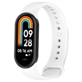 Cinturino in Silicone Morbido per Xiaomi Smart Band 8 - Bianco