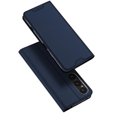 Custodia Flip Dux Ducis Skin Pro per Sony Xperia 1 VI - Blu