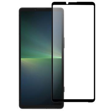 Pellicola salvaschermo in vetro temperato a Copertura Totale per Sony Xperia 10 VI - Bordo Nero