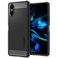 Custodia in TPU Sony Xperia 10 VI Spigen Rugged Armor - Nera