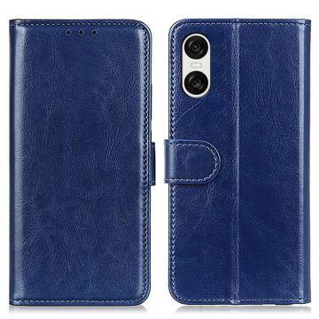 Custodia a portafoglio con chiusura magnetica per Sony Xperia 10 VI - Blu scuro