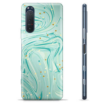 Custodia in TPU per Sony Xperia 5 II - Verde menta